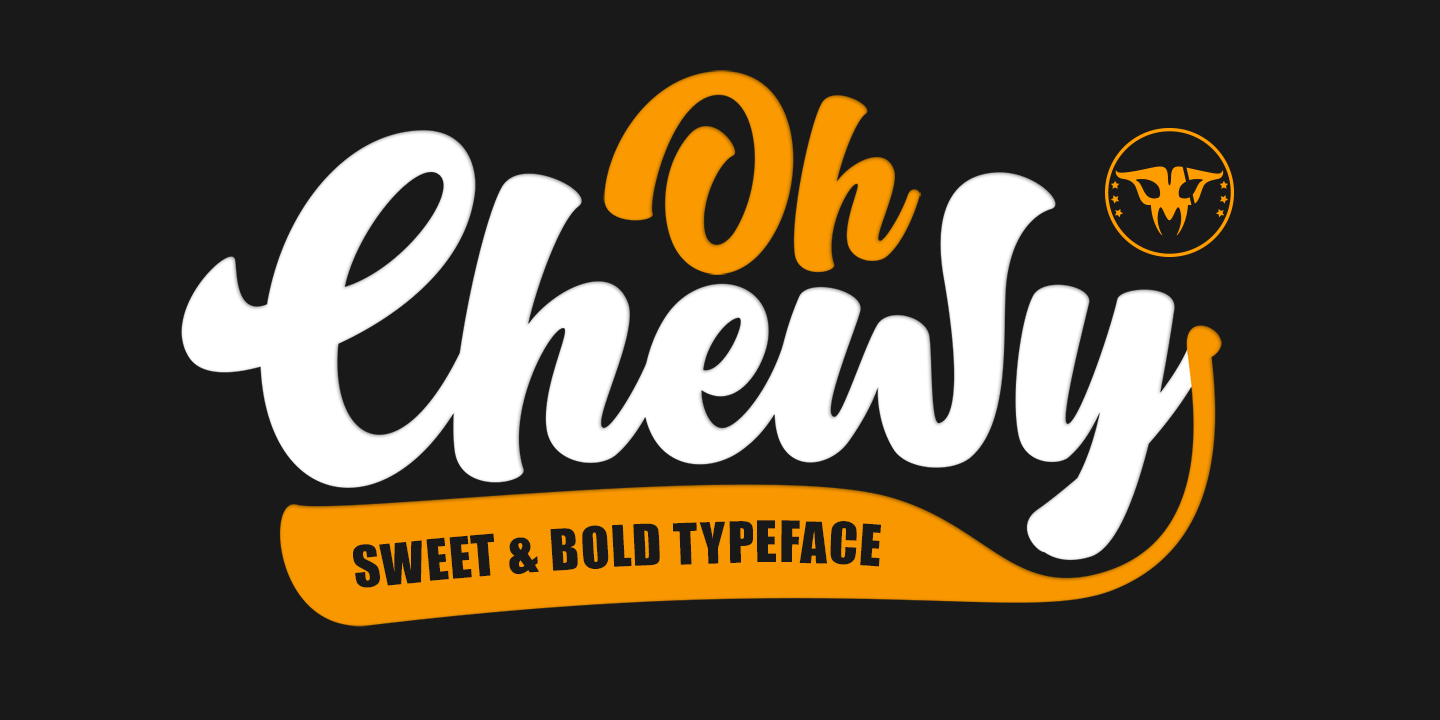 Oh Chewy Font preview